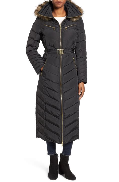 women's michael kors long coat|michael kors jackets women's sale.